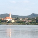 Panorama of the Hungarian side of the Danube